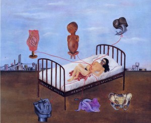 Frida Kahlo, Ospedale Henry Ford, 1932