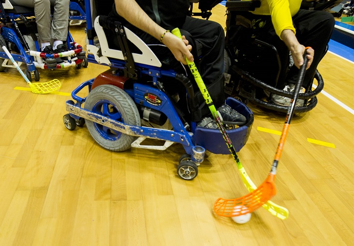 wheelchair hockey
