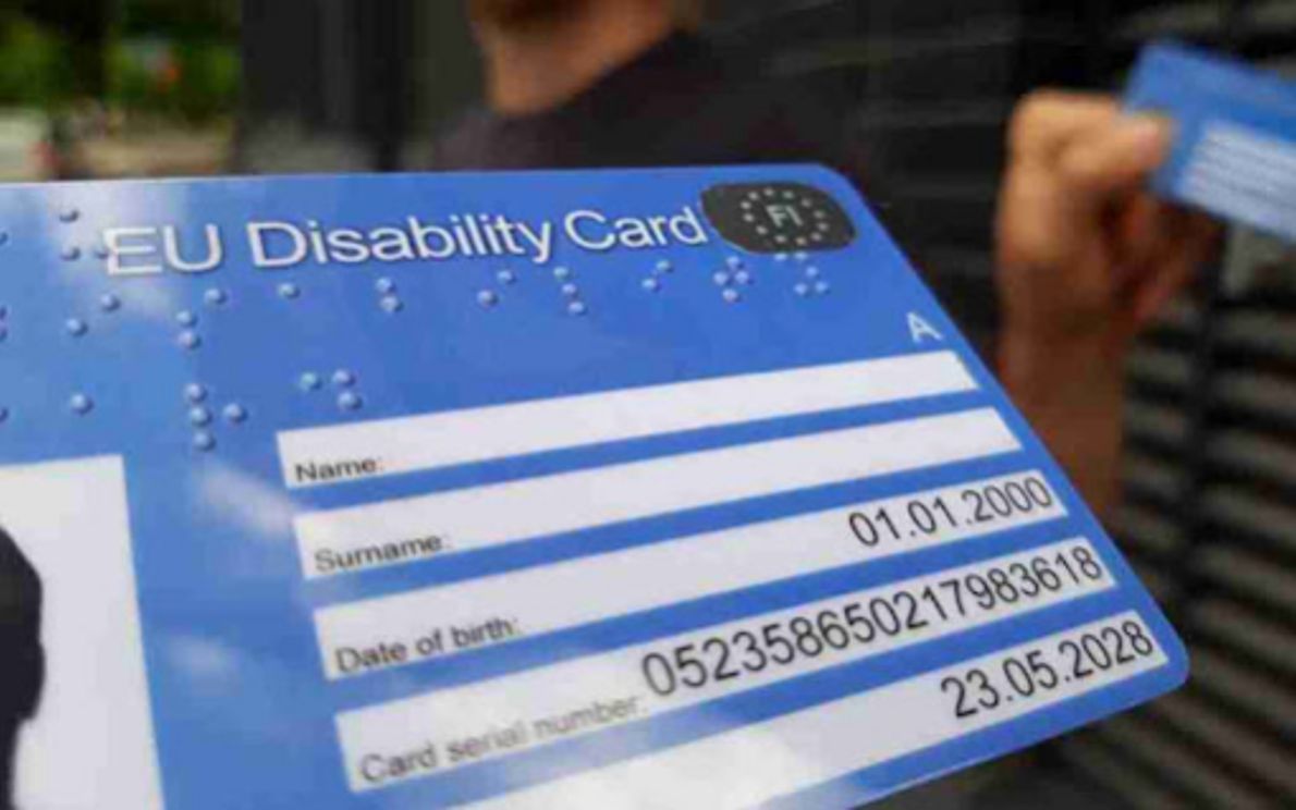 disability card