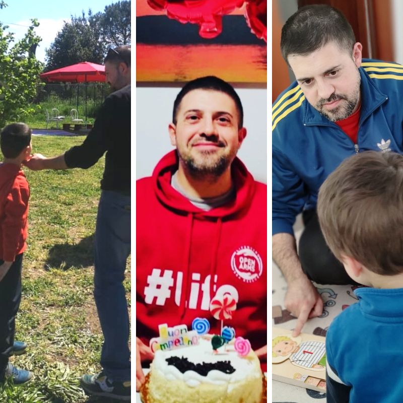 Graziano Rossi papà UILDM